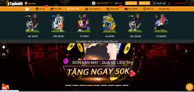 Một số thông tin cơ bản về sảnh thể thao tại nhà cái Typhu88 Một số thông tin cơ bản về sảnh thể thao tại nhà cái Typhu88